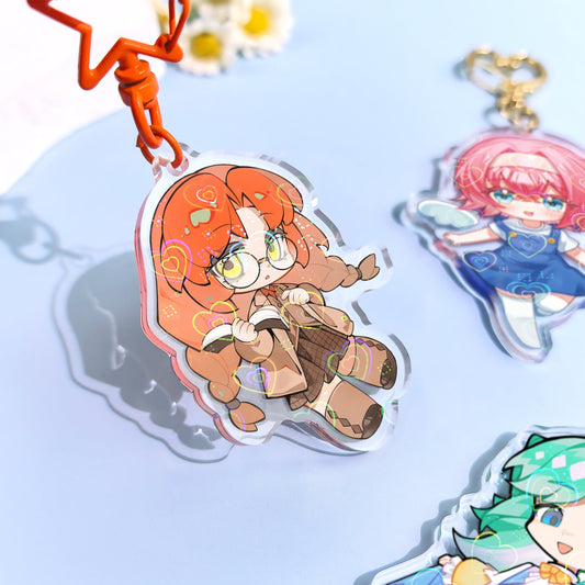 How to Choose Clear, Epoxy, and Holographic Acrylic Keychains: A Finish Comparison Guide