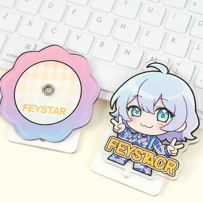 Custom Rotating Acrylic Standees