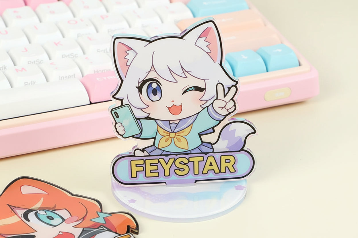 Custom Full Bleed Acrylic Standees