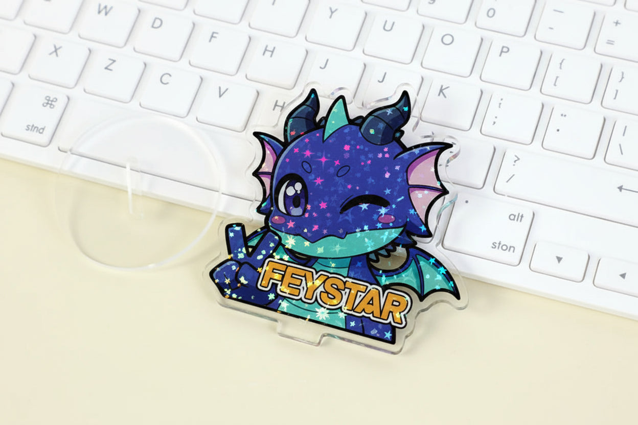 Custom Holographic Acrylic Standees