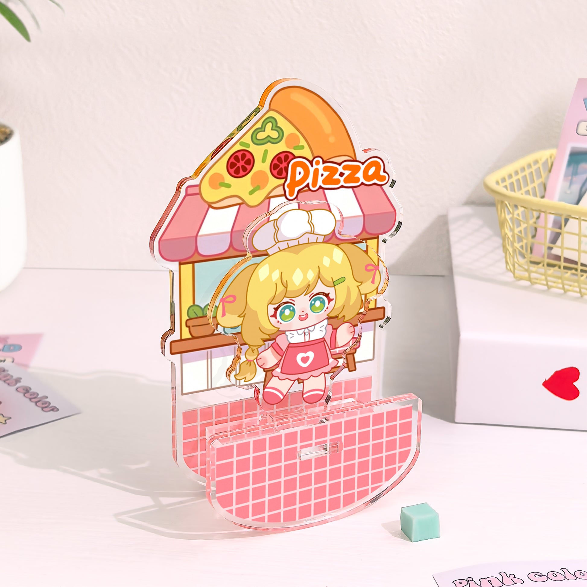 Custom Clear Acrylic Standees