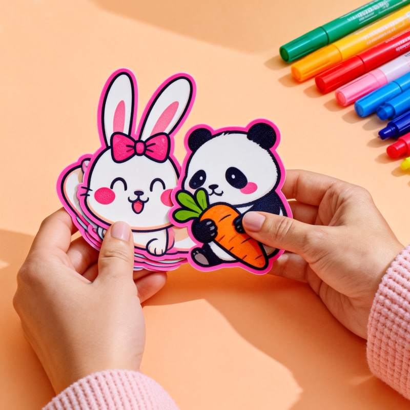 Custom Star lllusion Film stickers