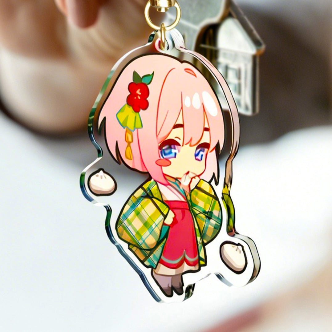Clear Acrylic Keychains | Transparent Acrylic Keychains Minimalist transparency showcasing your refined designs