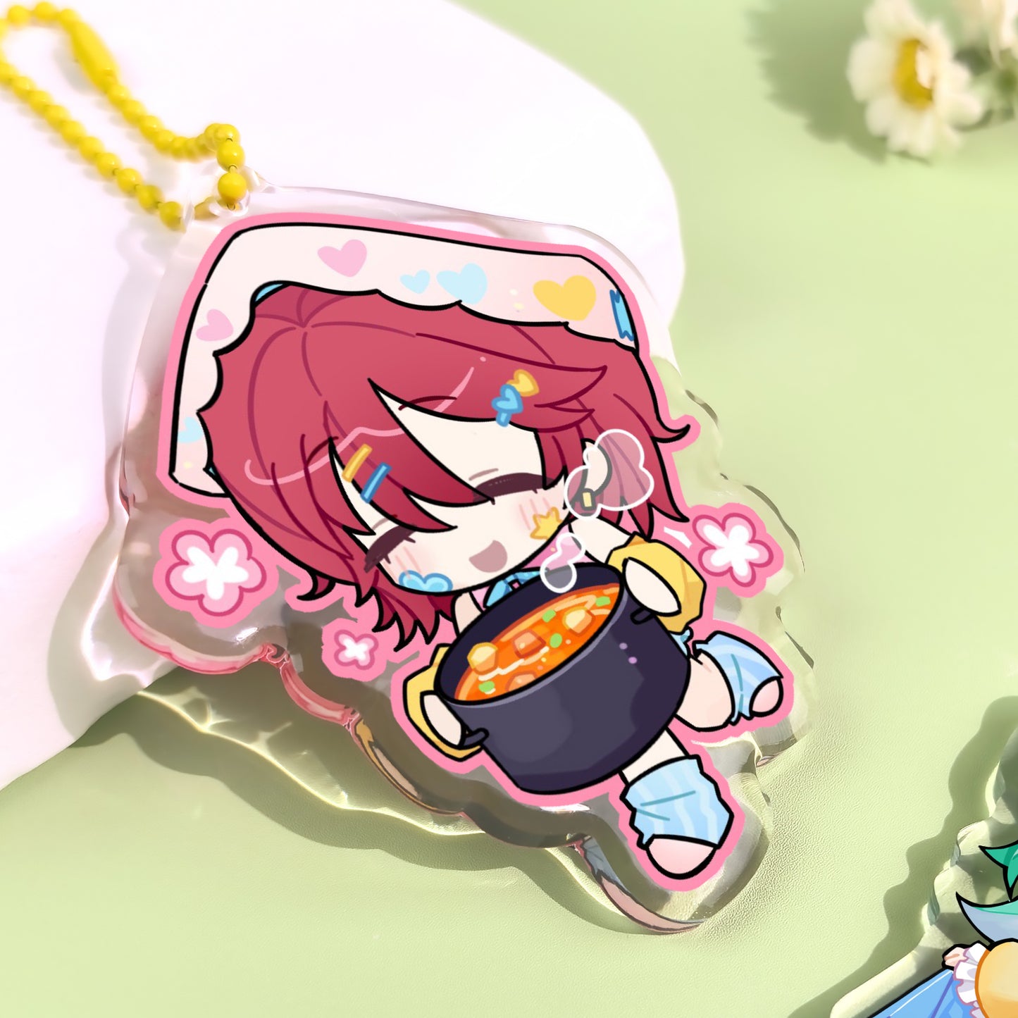 Epoxy Acrylic Keychains