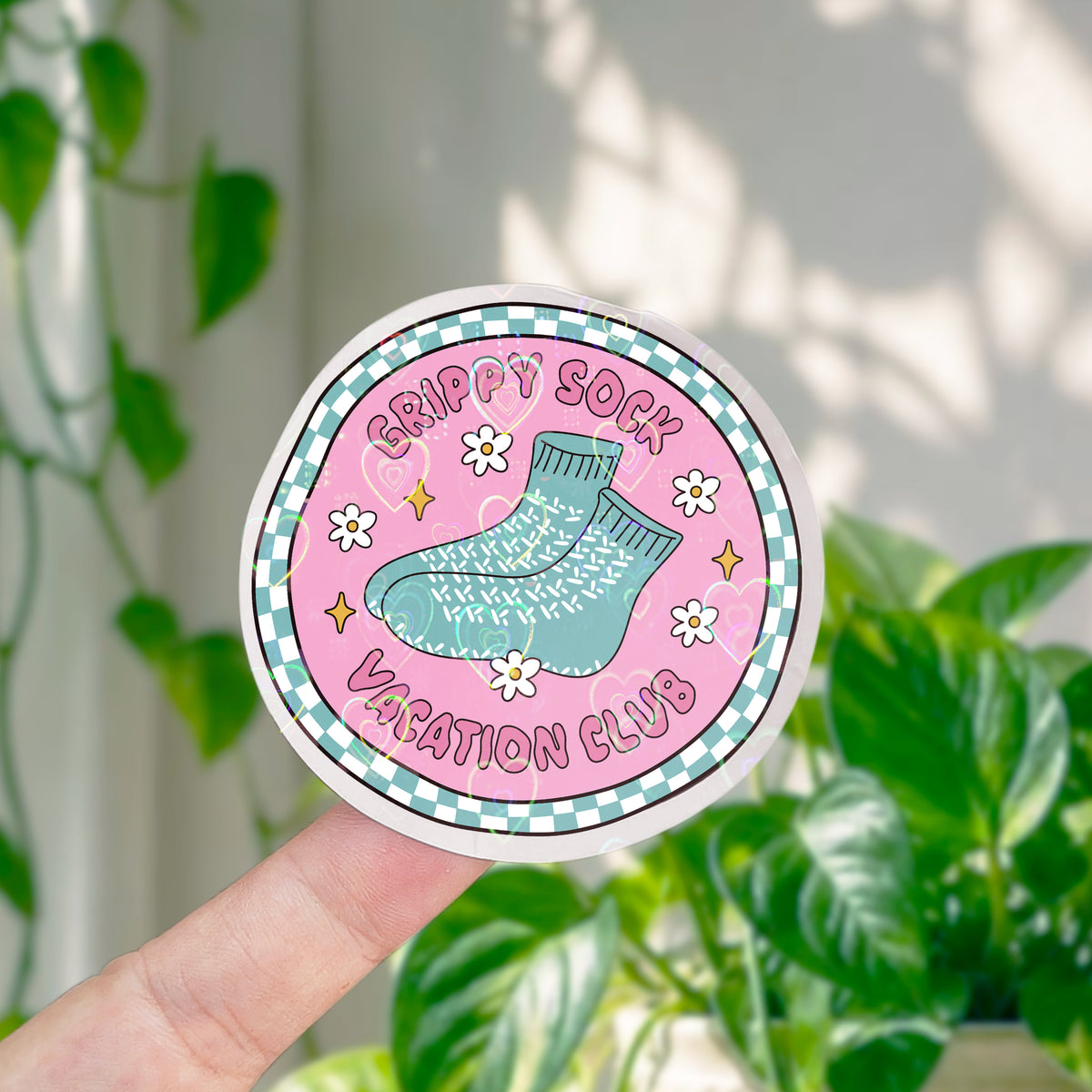 Holo Heart Stickers