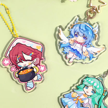 Epoxy Acrylic Keychains