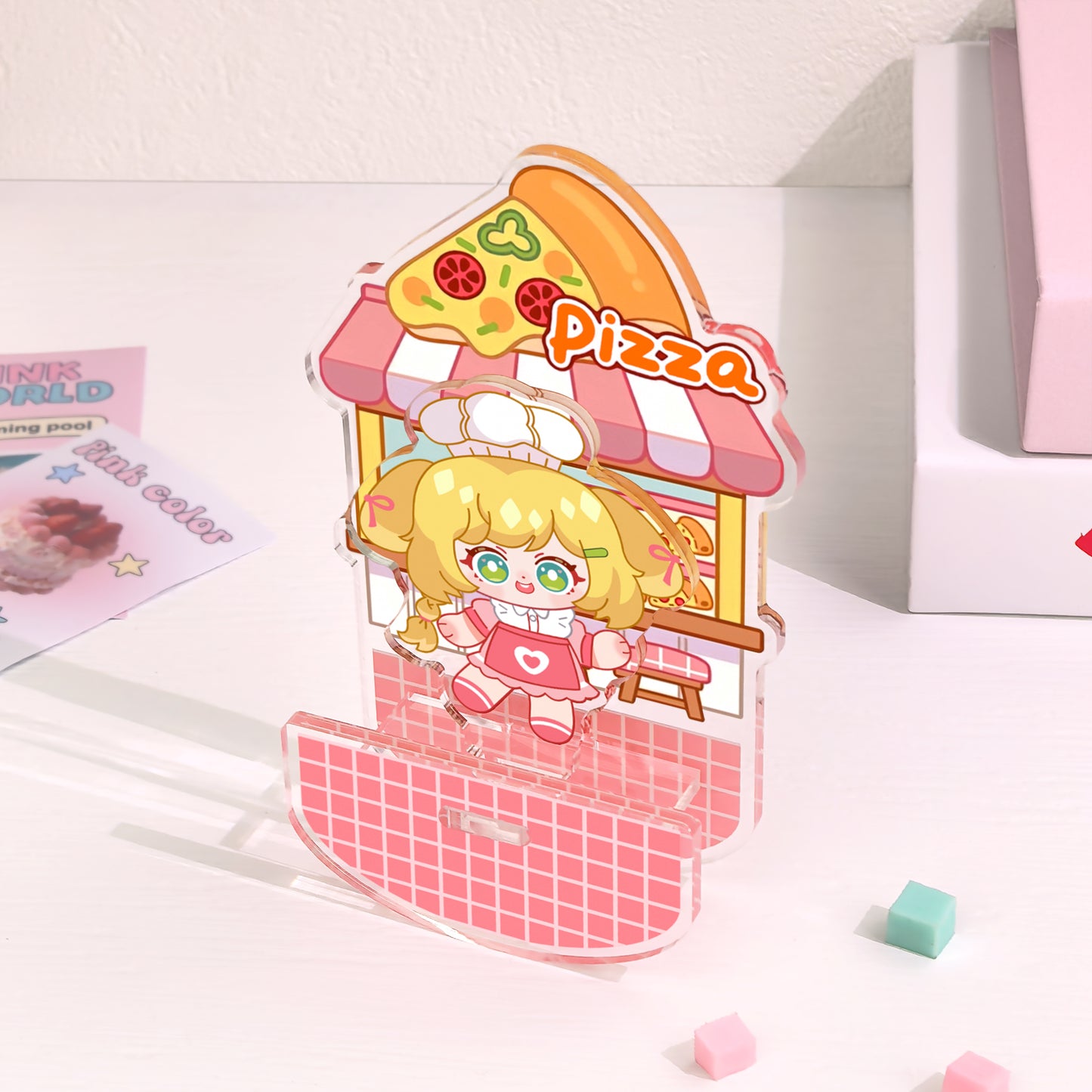 Custom Clear Acrylic Standees