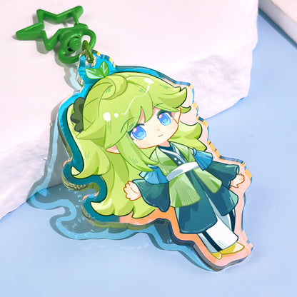 Rainbow Acrylic Keychains