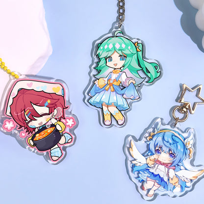 Epoxy Acrylic Keychains