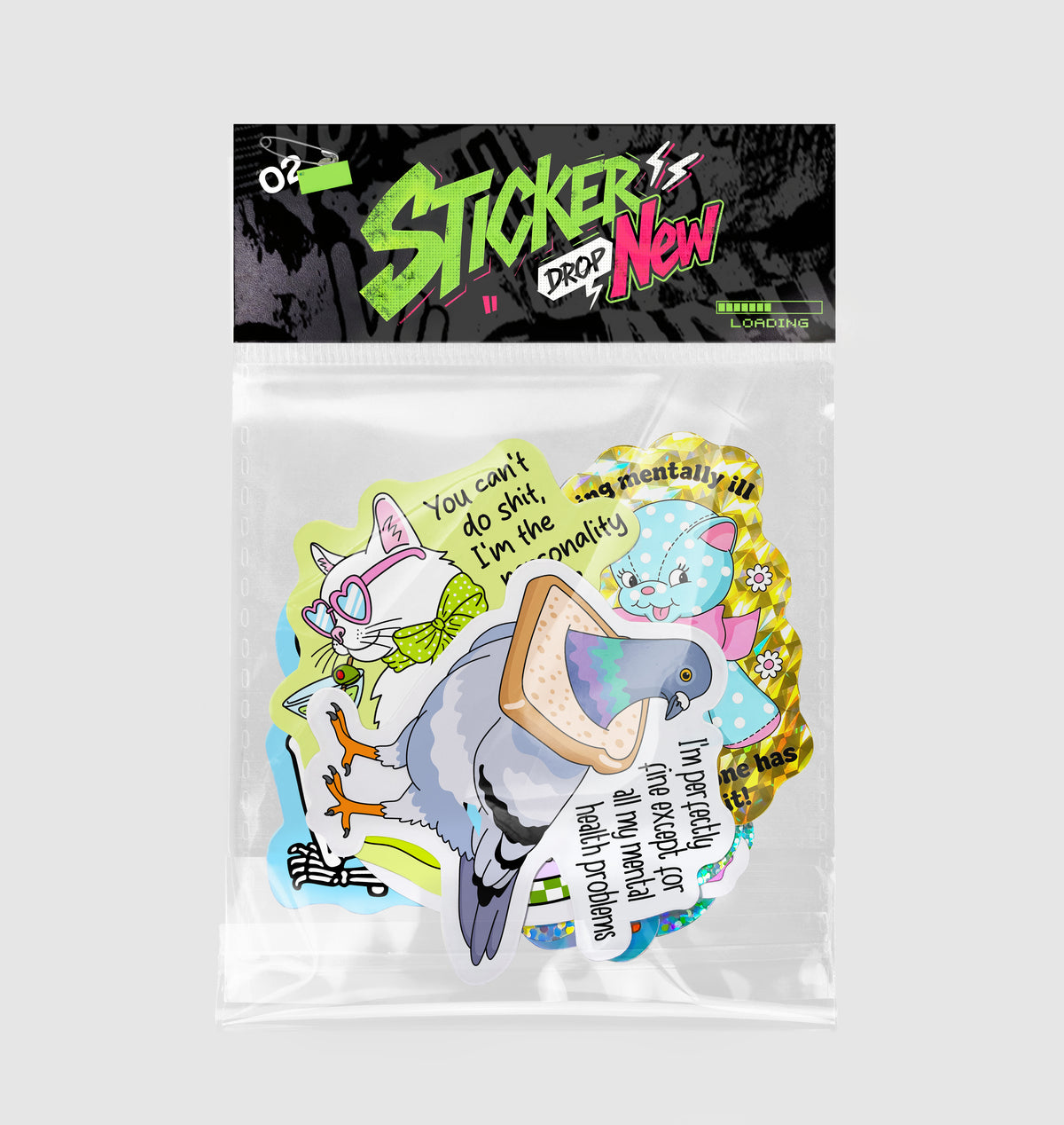 Custom Sticker Sheets Sample pack