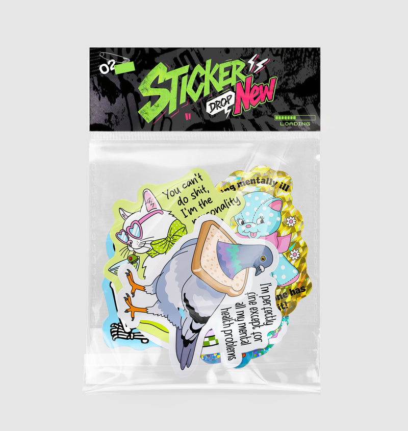 Custom Sticker Sheets Sample pack