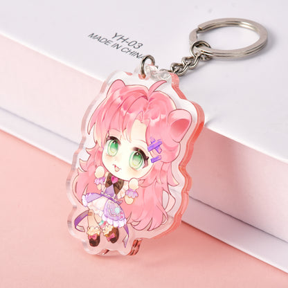 Custom Clear Acrylic Keychains