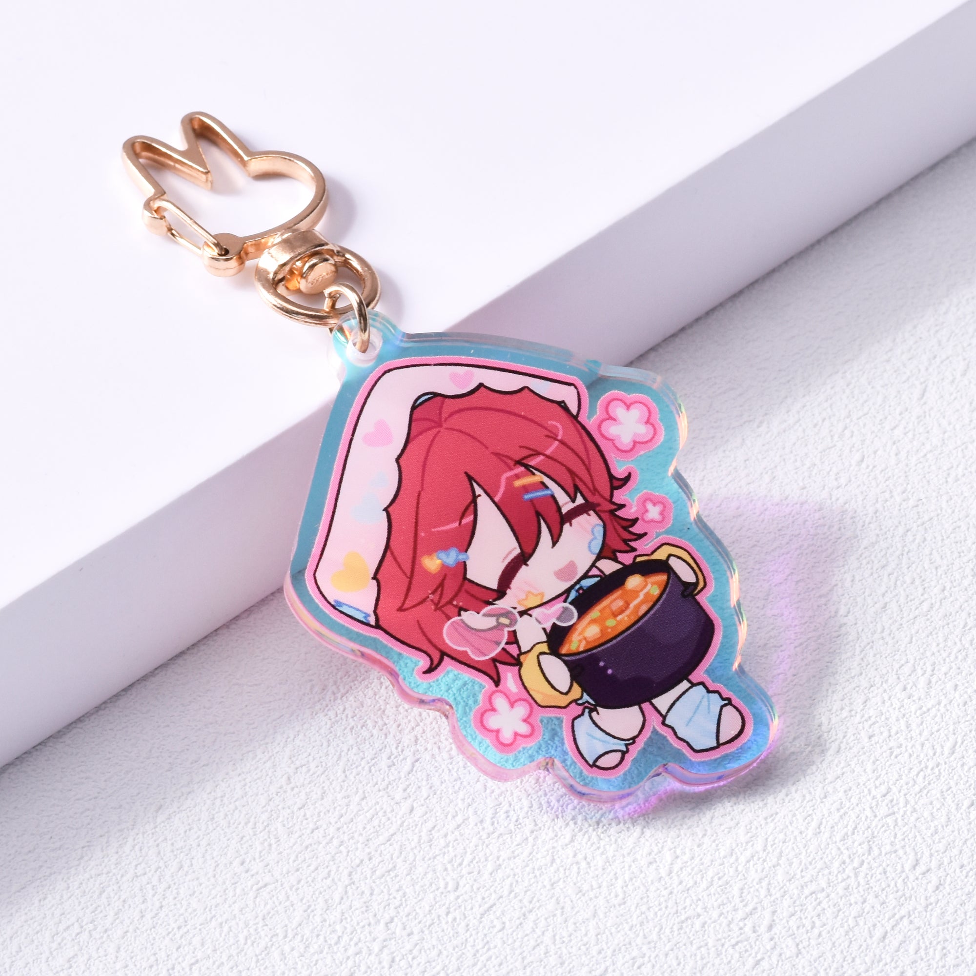 Custom Solid Colored Acrylic Keychains | Solid Color Acrylic Keychains Simple and bold design