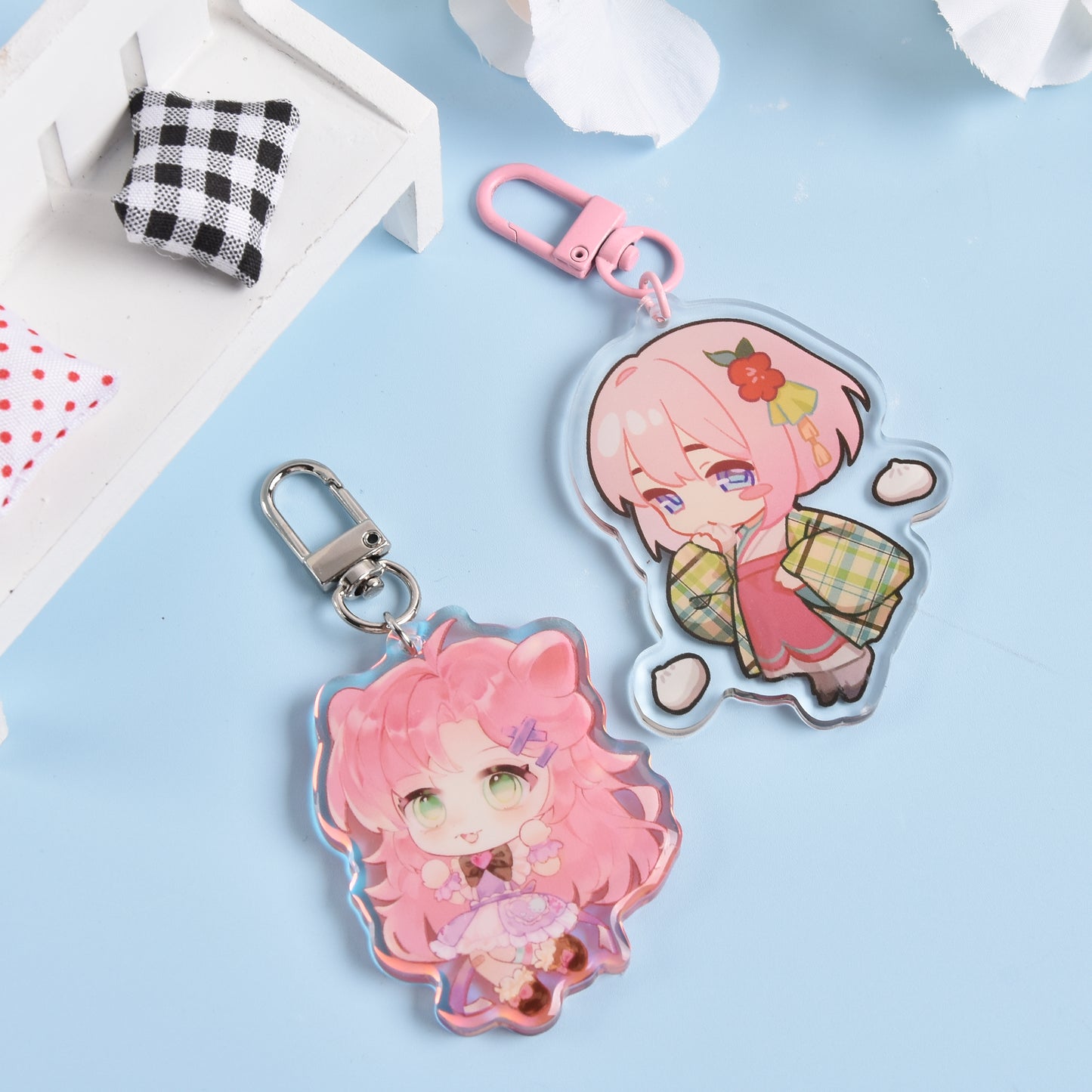 Custom Epoxy Keychains