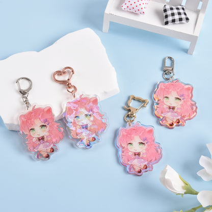 Custom Clear Acrylic Keychains