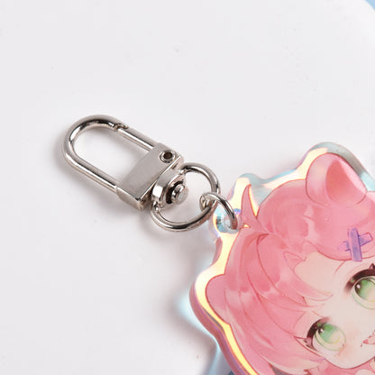 Custom Colored Acrylic Keychains