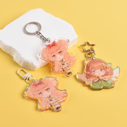 Custom Clear Acrylic Keychains