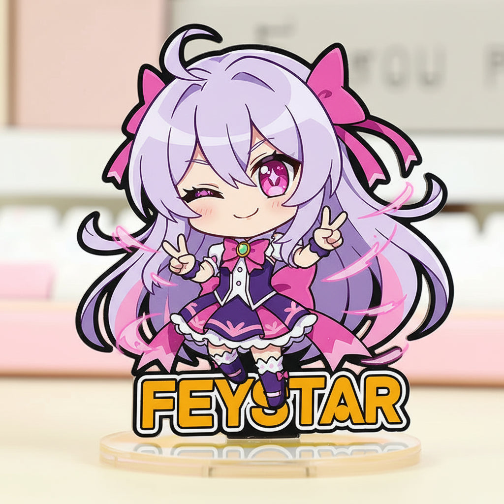 Custom Full Bleed Acrylic Standees