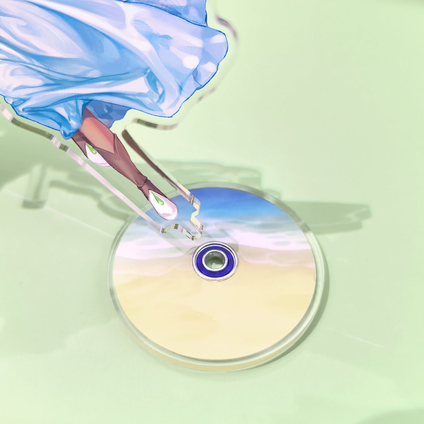 Rotating Acrylic Standees