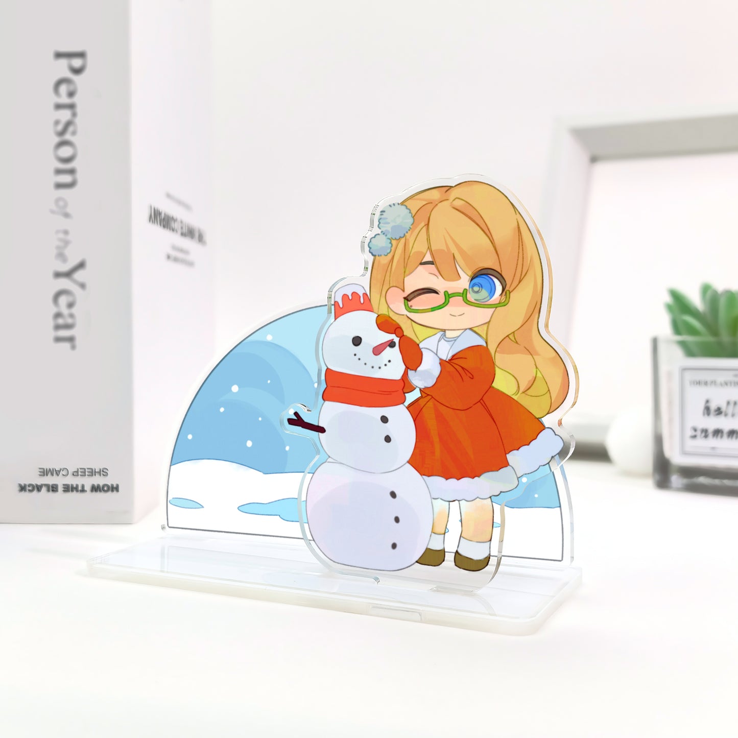 Custom Rainbow Acrylic Standees