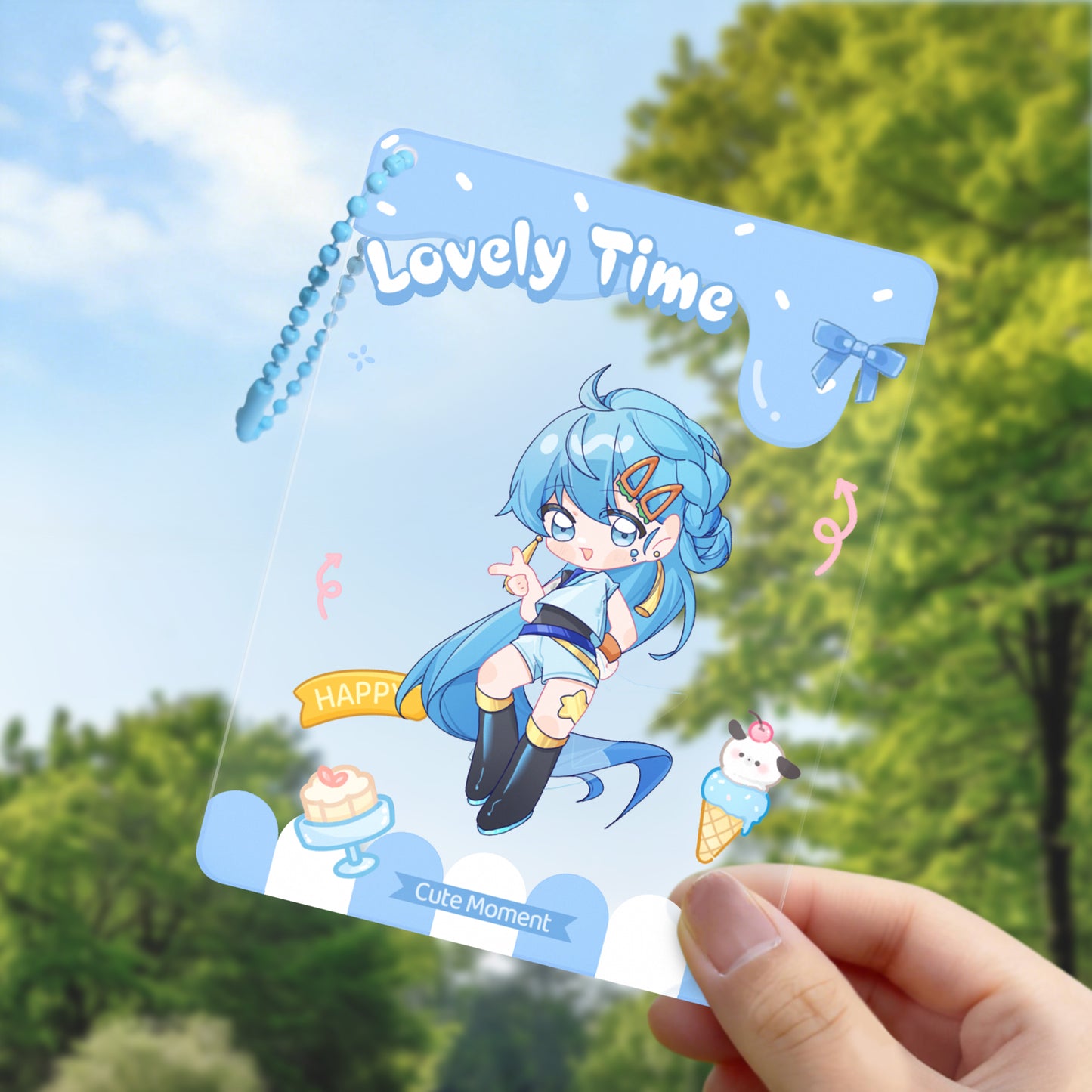 Acrylic See-Through Cards - Lightweight, Sleek, and Customizable