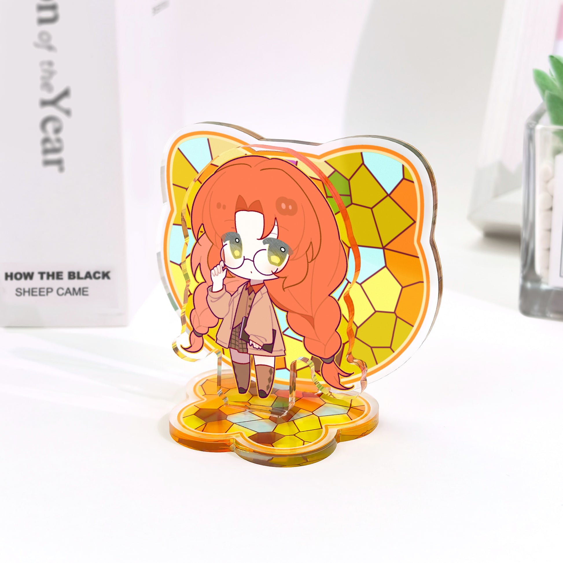 Custom Colored Acrylic Standees