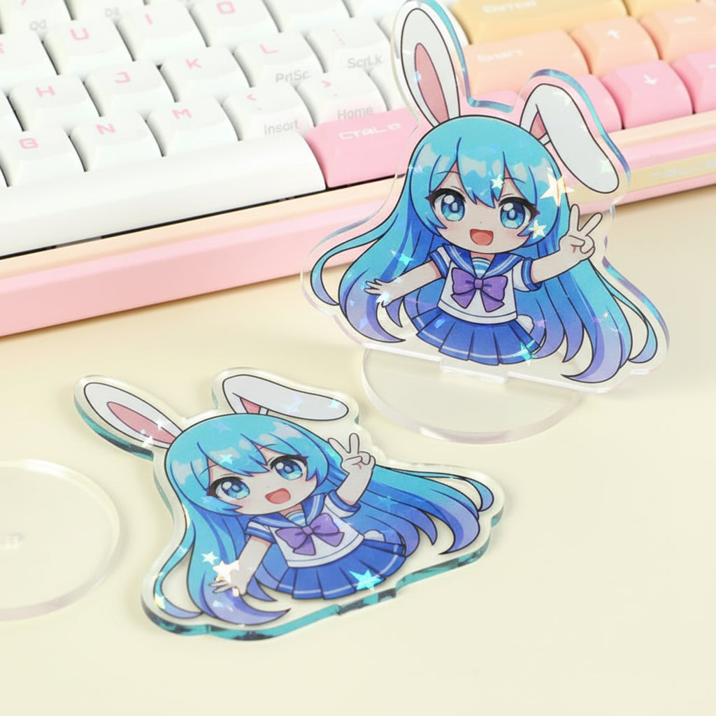 Custom Holographic Acrylic Standees