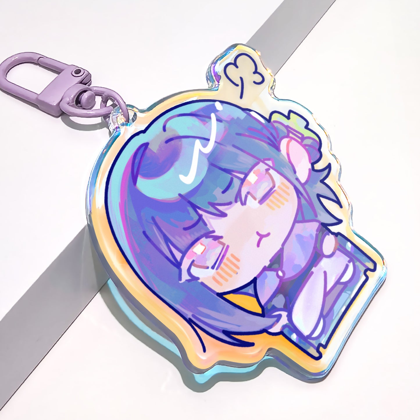 Full Bleed Acrylic Keychains