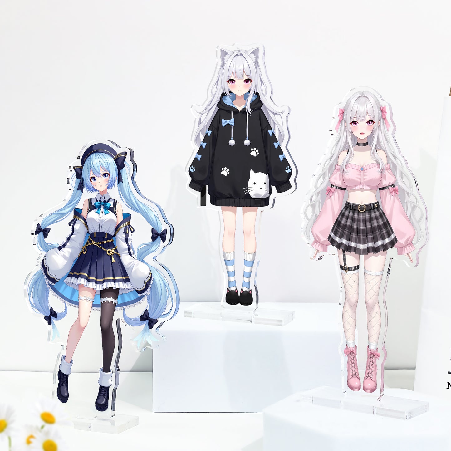 Custom Clear Acrylic Standees