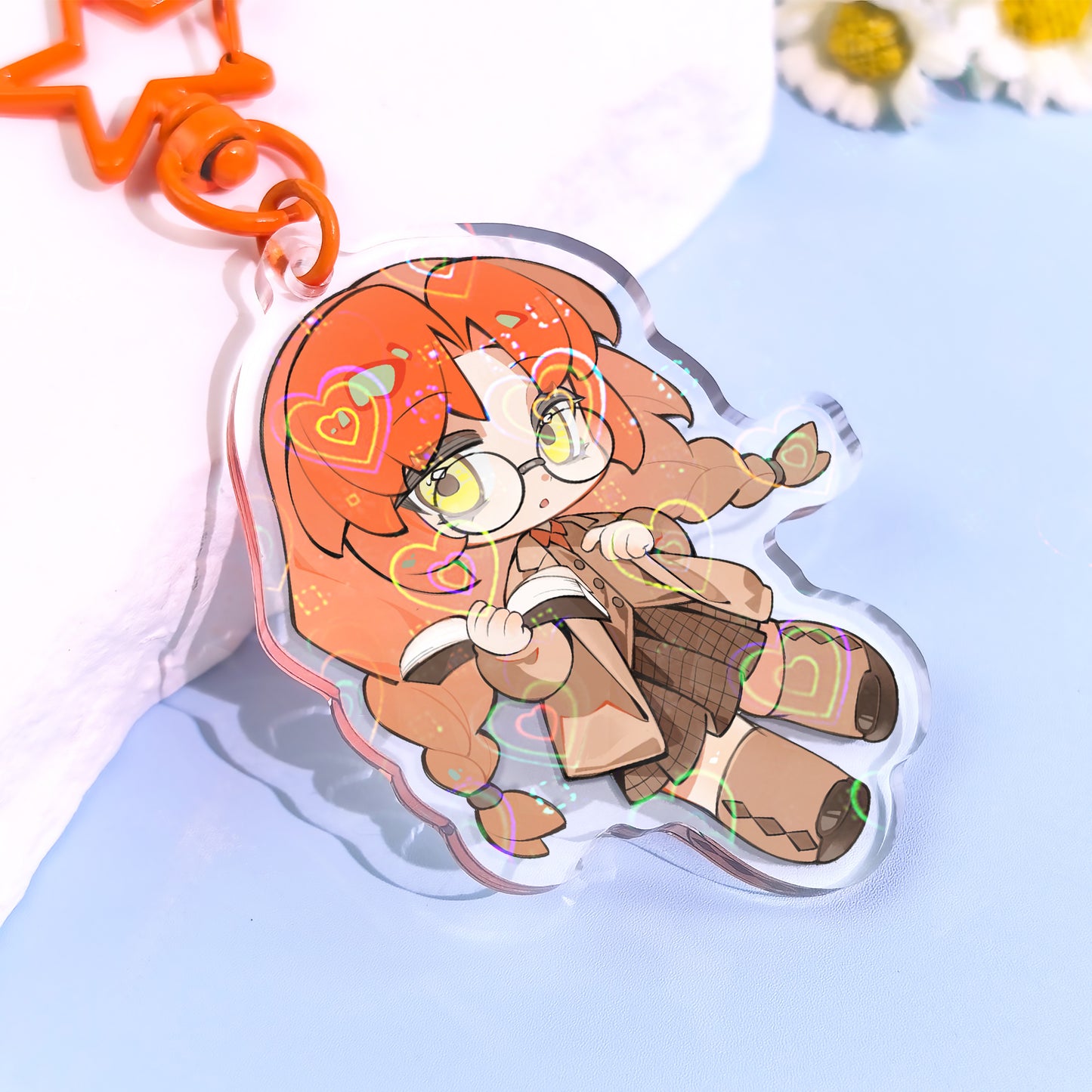 Holo Acrylic Keychains