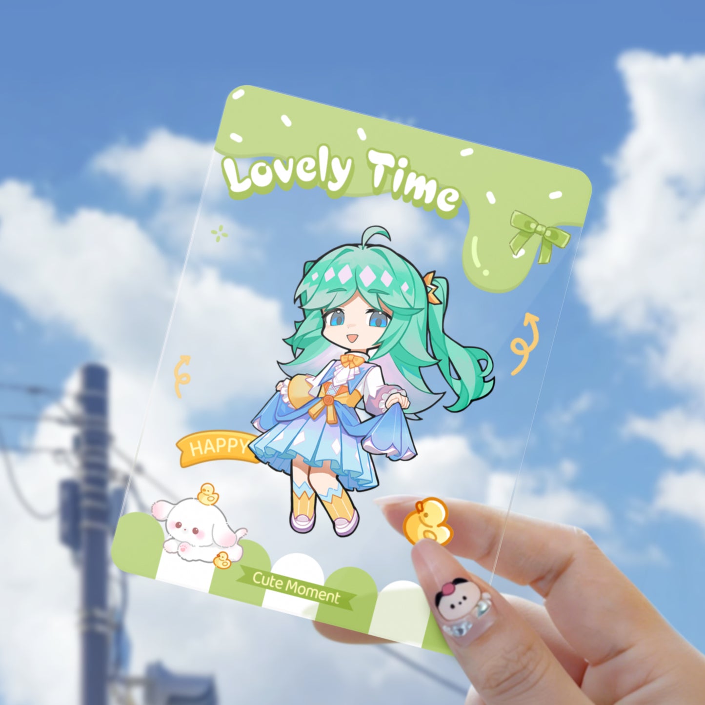 Acrylic See-Through Cards - Lightweight, Sleek, and Customizable