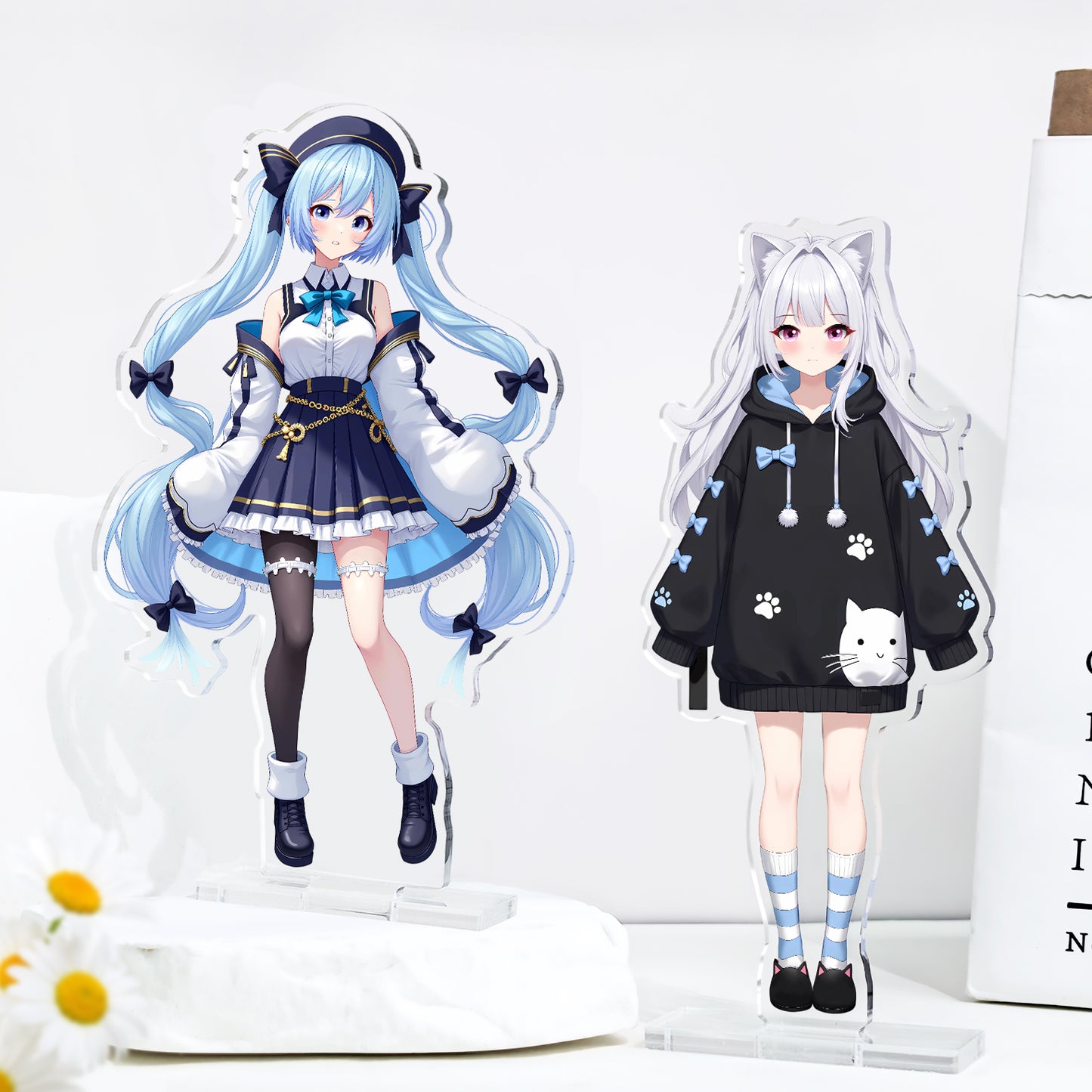 Custom Clear Acrylic Standees