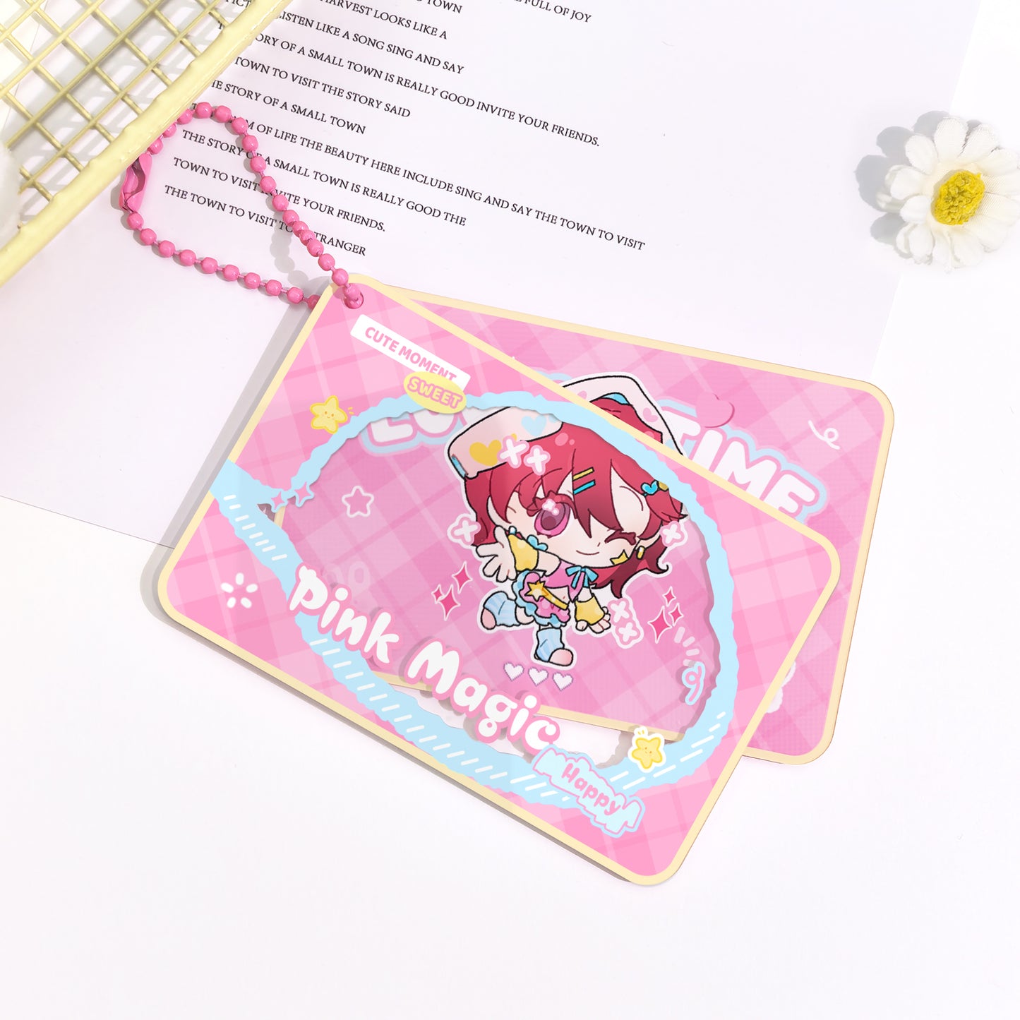 Acrylic See-Through Cards - Lightweight, Sleek, and Customizable