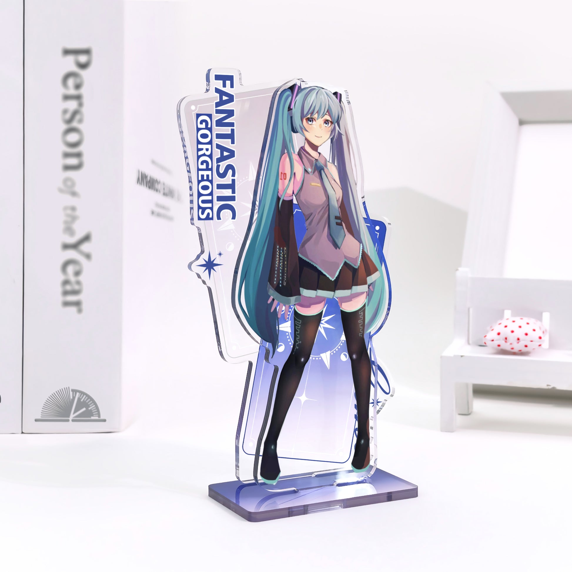 Custom Rainbow Acrylic Standees