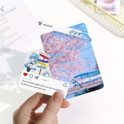 Acrylic See-Through Cards - Lightweight, Sleek, and Customizable