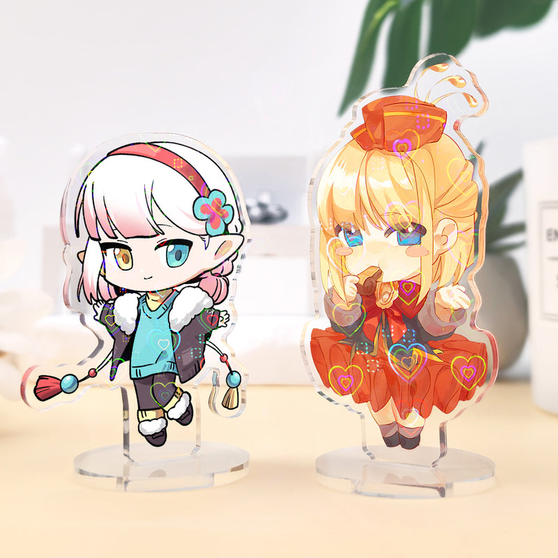Holo Heart Acrylic Standees