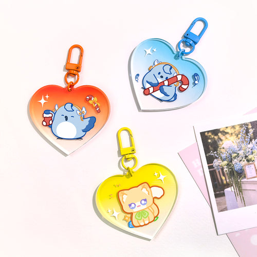 Custom Full Bleed Acrylic Keychains