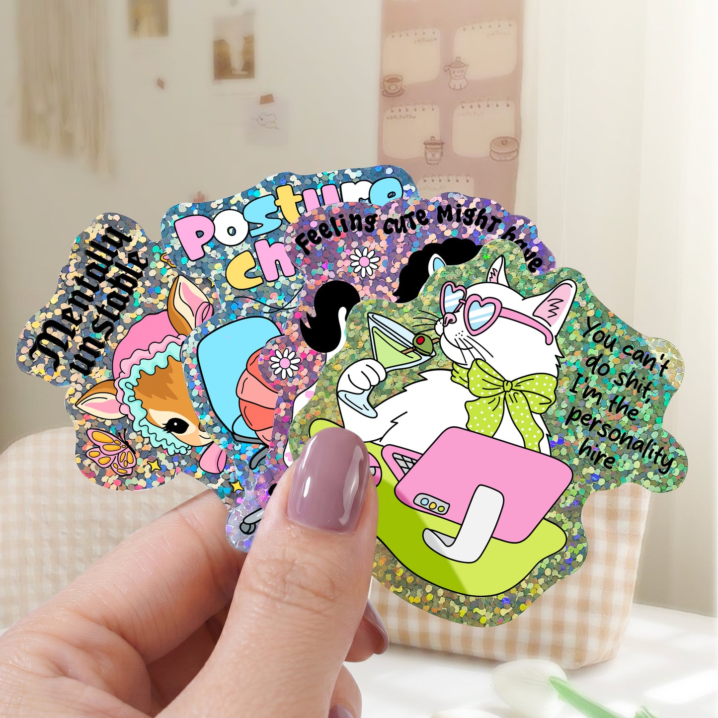 Glitter Stickers