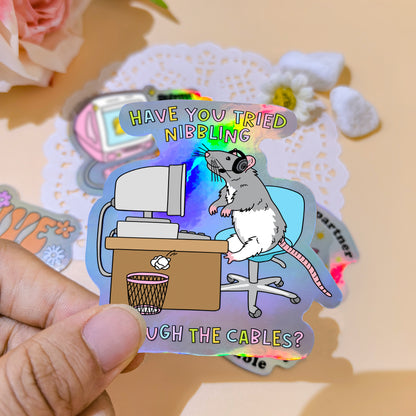 Holographic Stickers