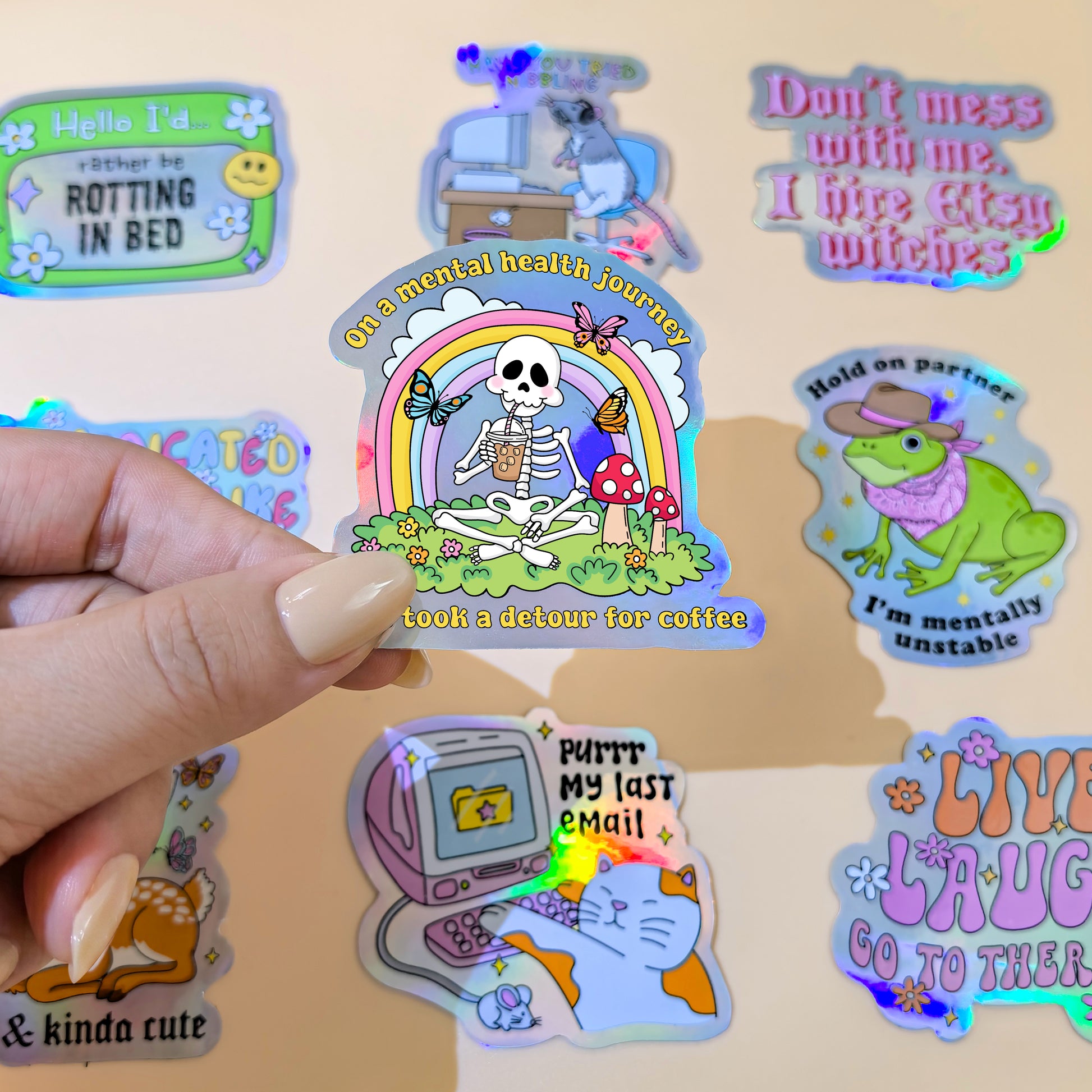 Holographic Stickers