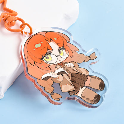 Clear Acrylic Keychains
