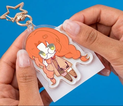 Custom Clear Acrylic Keychains
